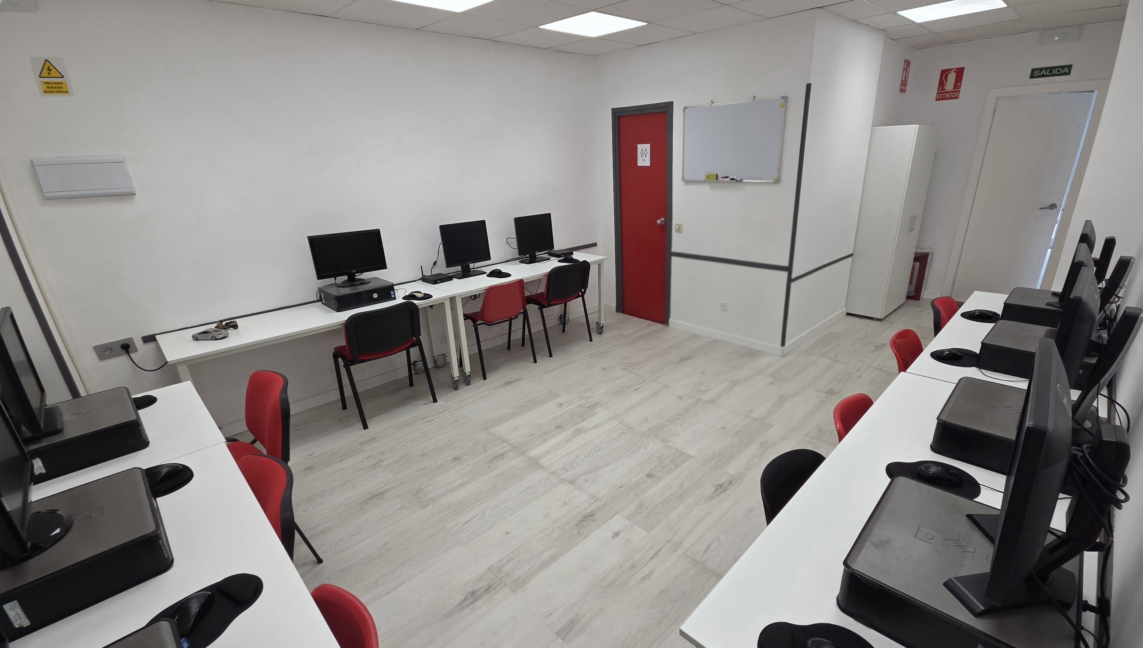 Ordenadores para practicar tests