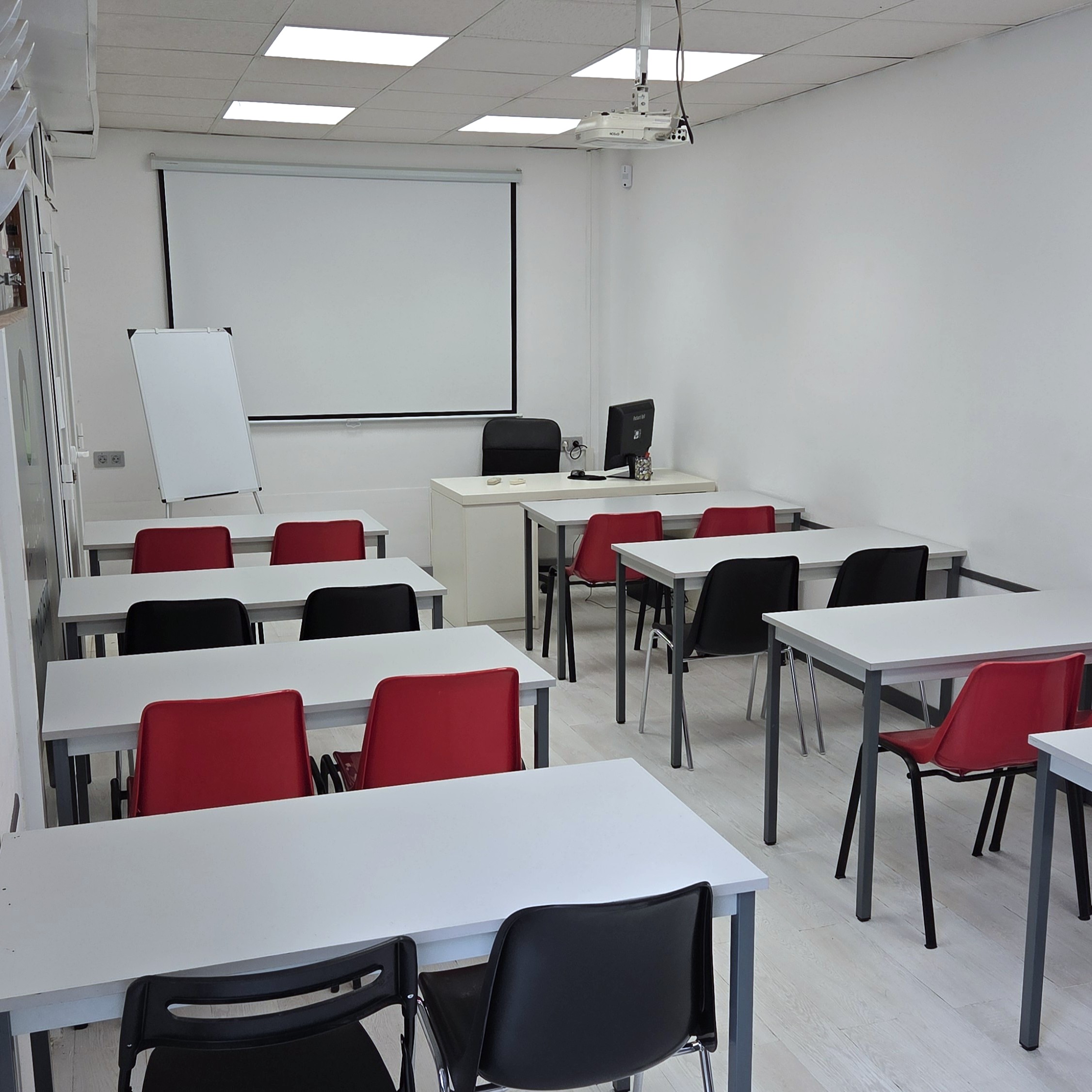 Aula de clases teóricas multimedia