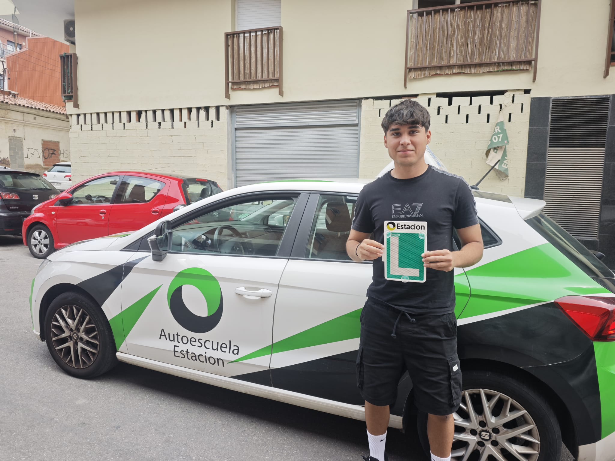 Conductor aprobado de la autoescuela