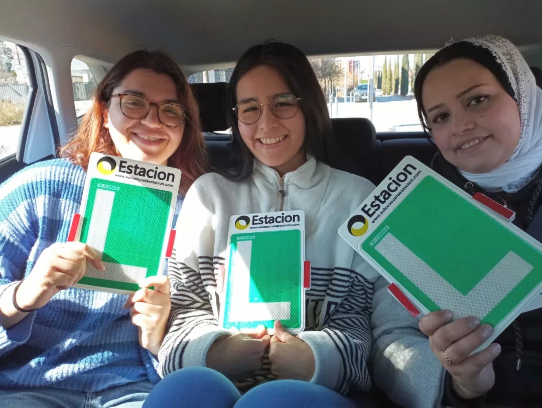 Conductor aprobado de la autoescuela