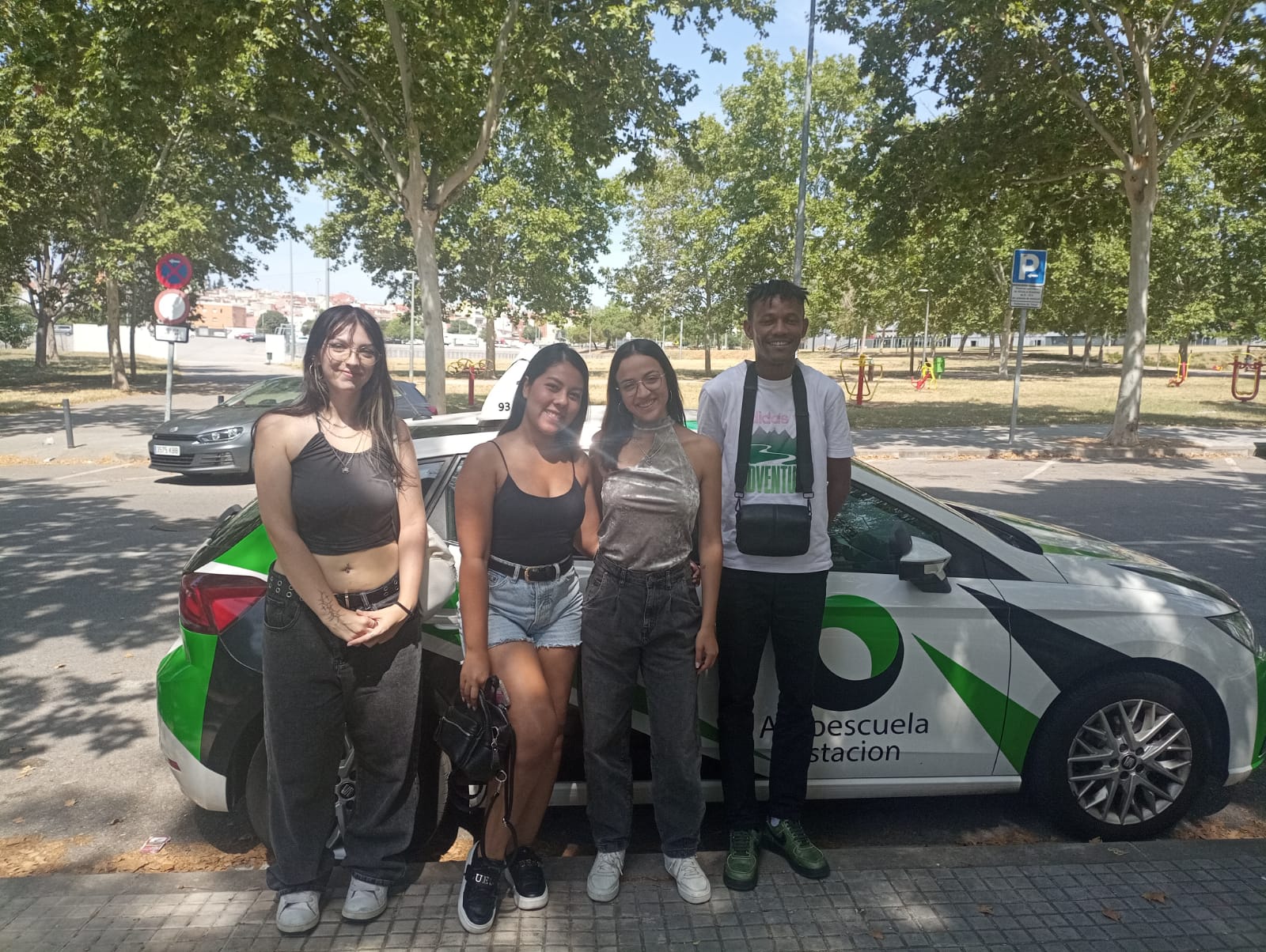 Conductor aprobado de la autoescuela