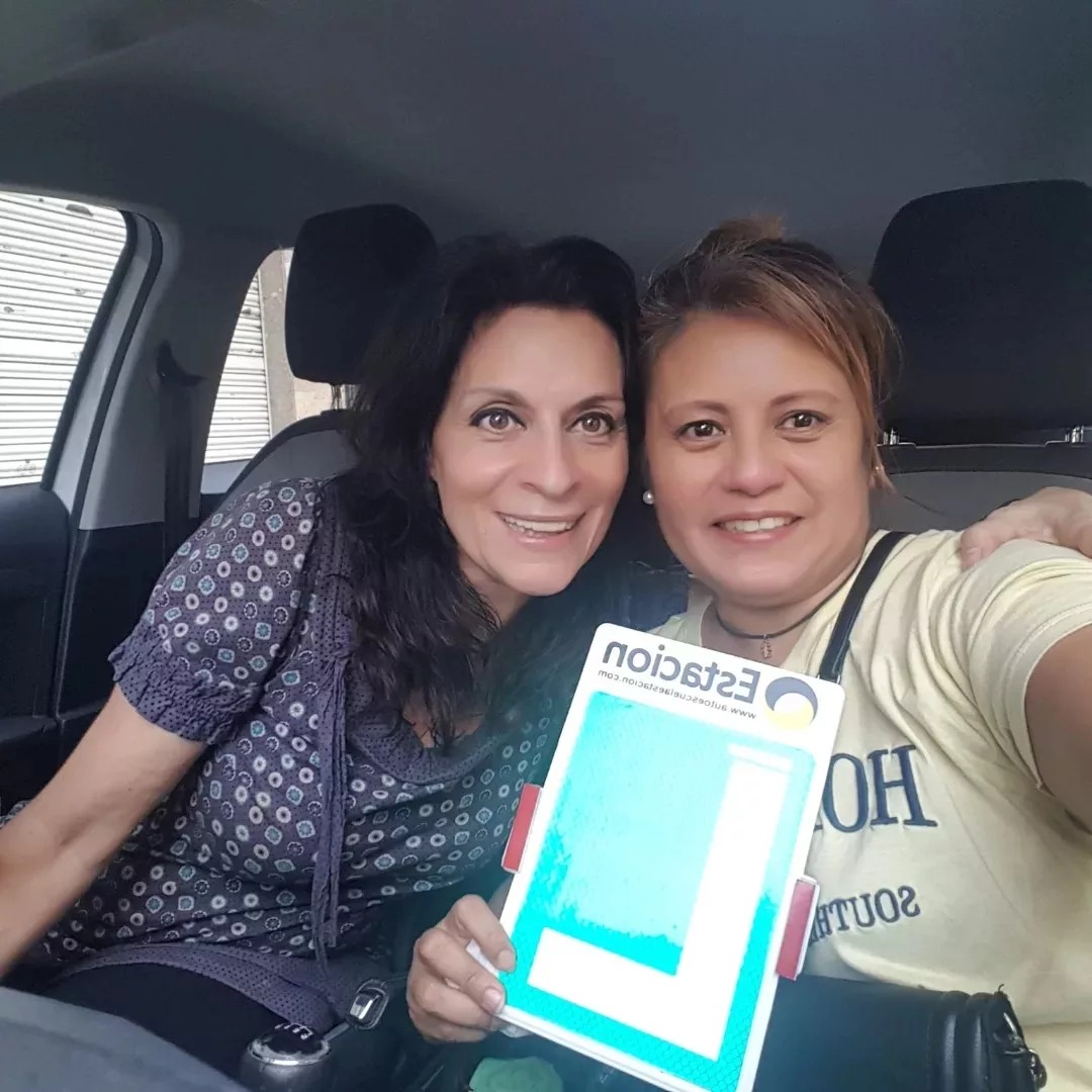Conductor aprobado de la autoescuela