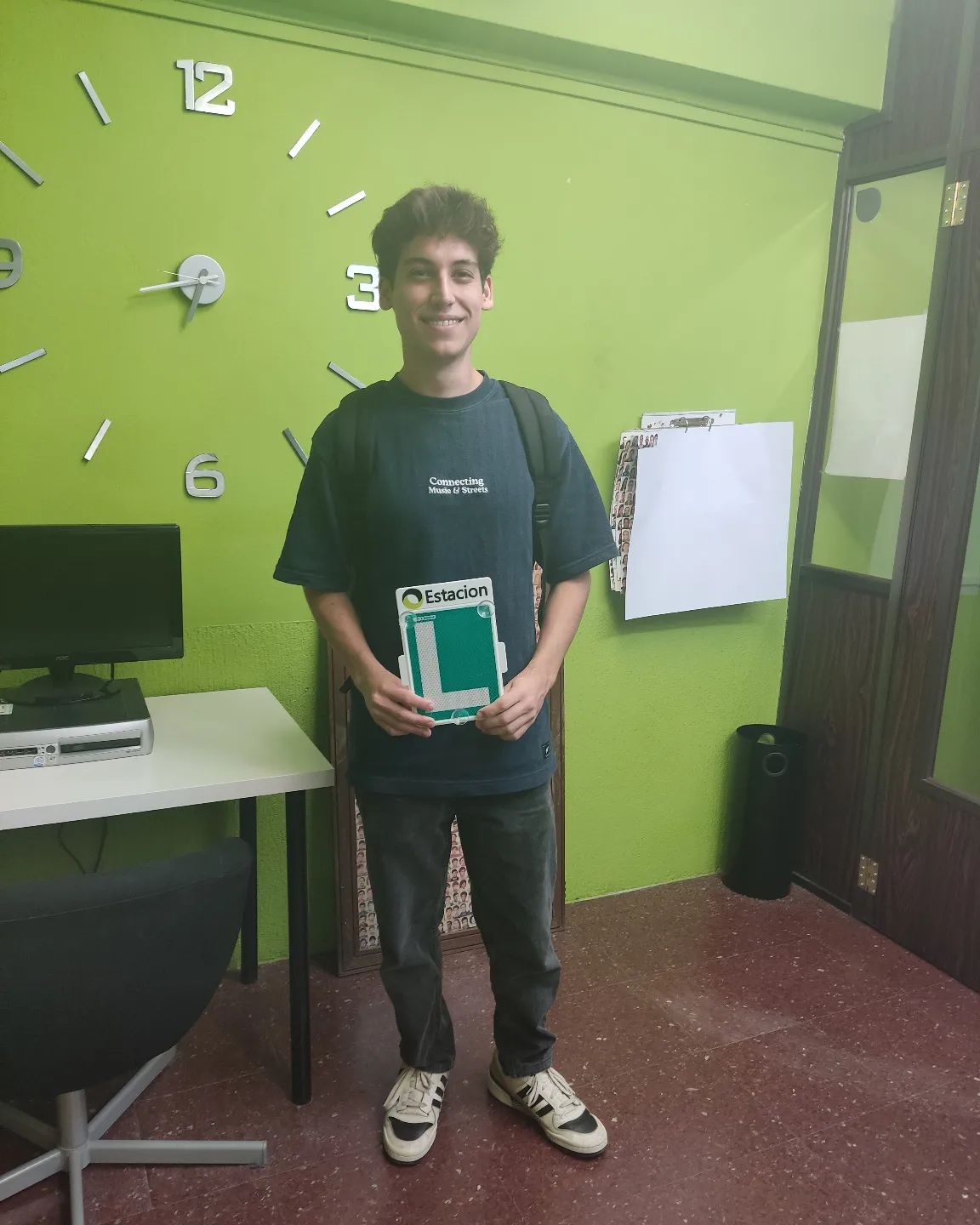 Conductor aprobado de la autoescuela