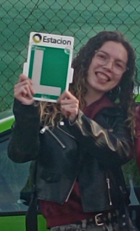 Conductor aprobado de la autoescuela