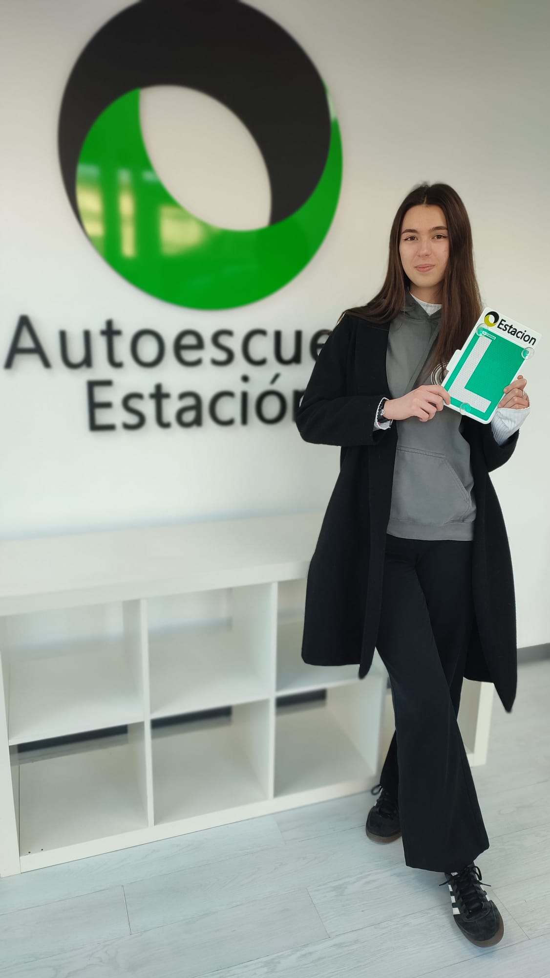 Conductor aprobado de la autoescuela