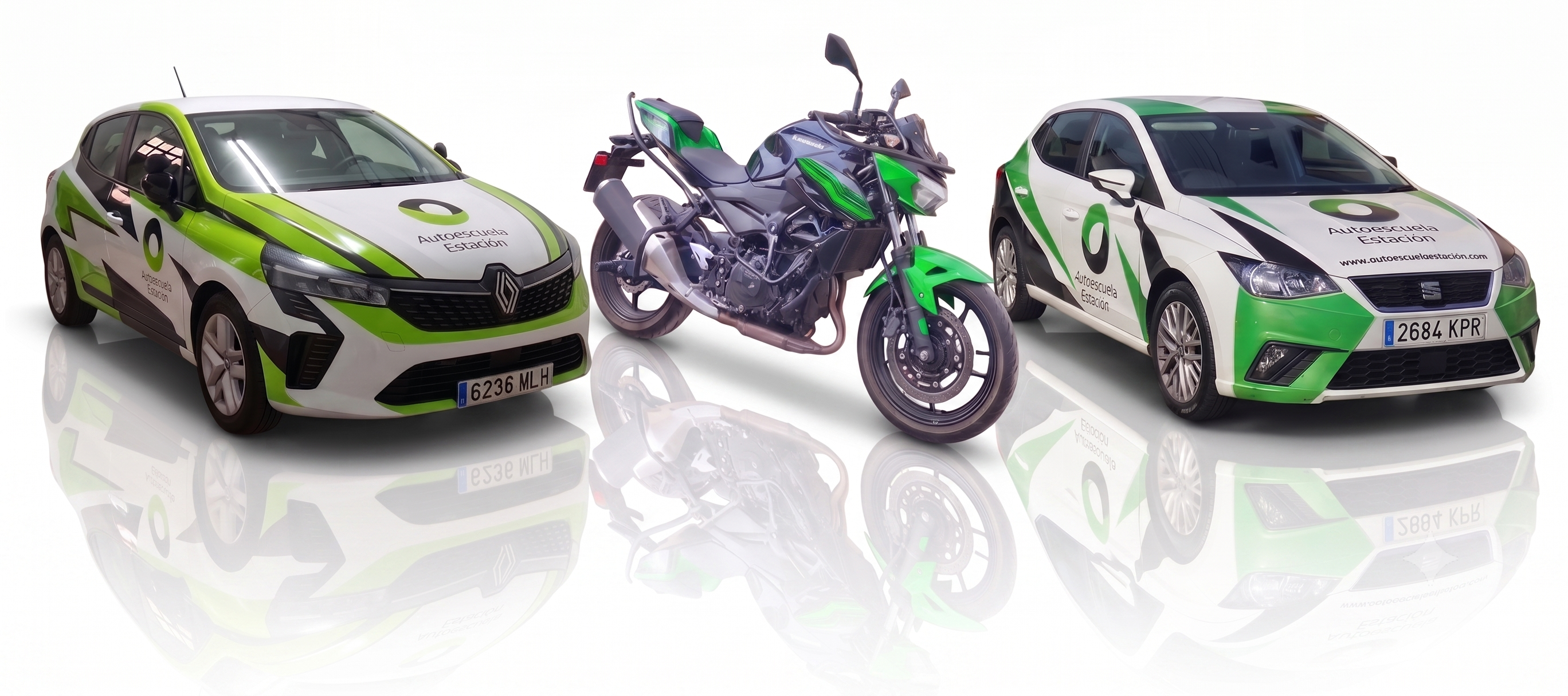 Coches y motos de Autoescuela Estación